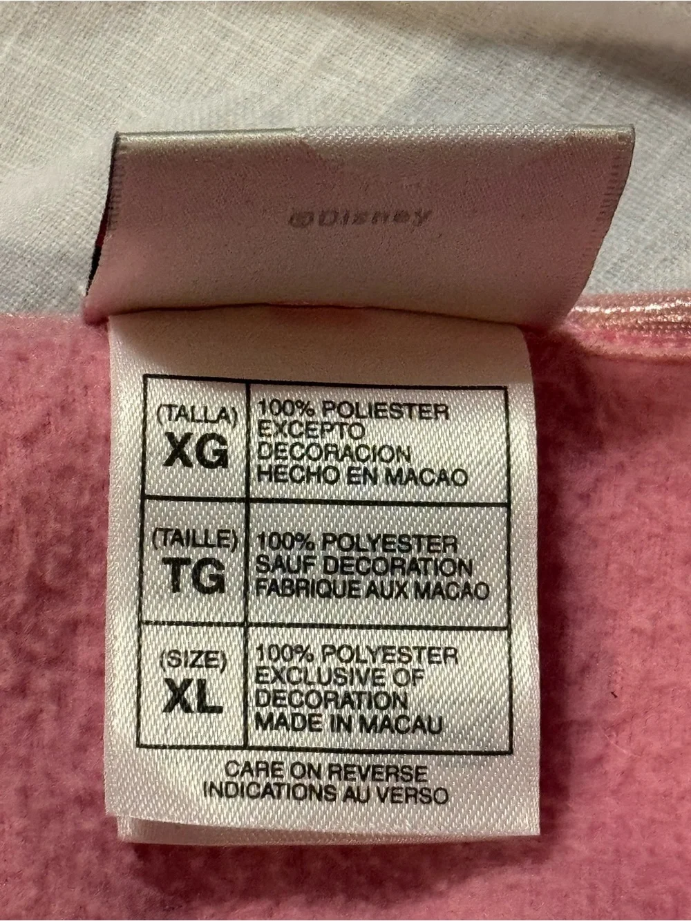 Disney Pink Eeyore Fleece Pullover